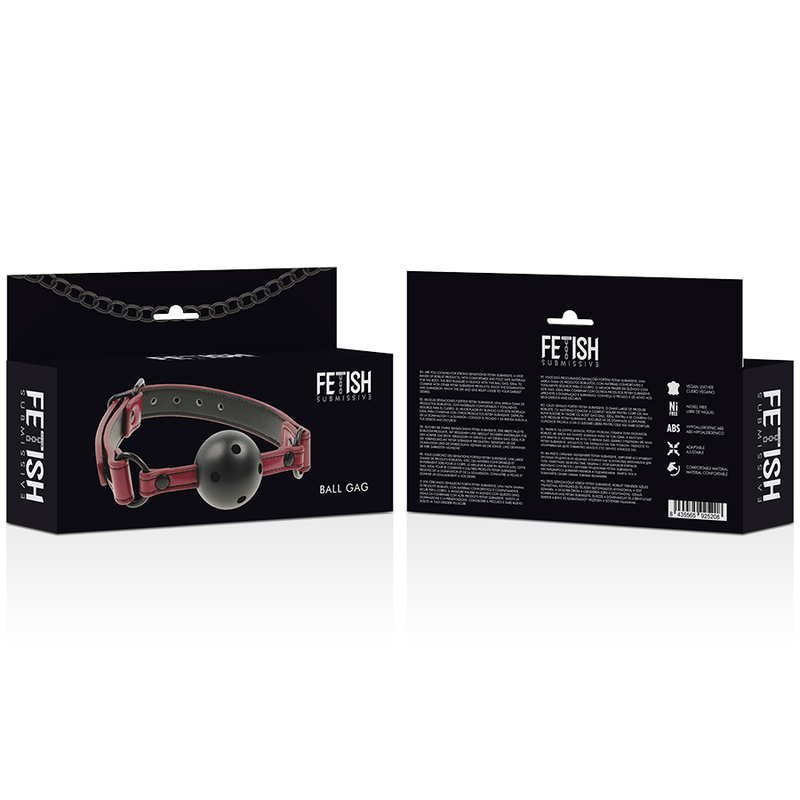 FETISH SUBMISSIVE DARK ROOM - BÂILLON RESPIRANT FETISH SUBMISSIVE DARK ROOM