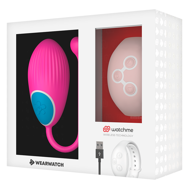 WEARWATCH - TÉLÉCOMMANDE WATCHME TECHNOLOGIE OEUF FUCHSIA / ROSE WEARWATCH