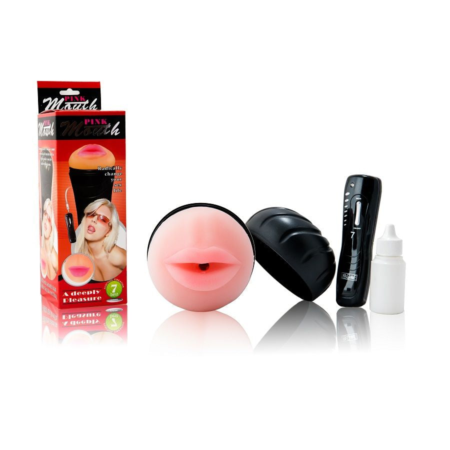 BAILE - MASTURBATEUR DE BOUCHE AVEC VIBRATEUR 7 RYTHMES BAILE FOR HIM