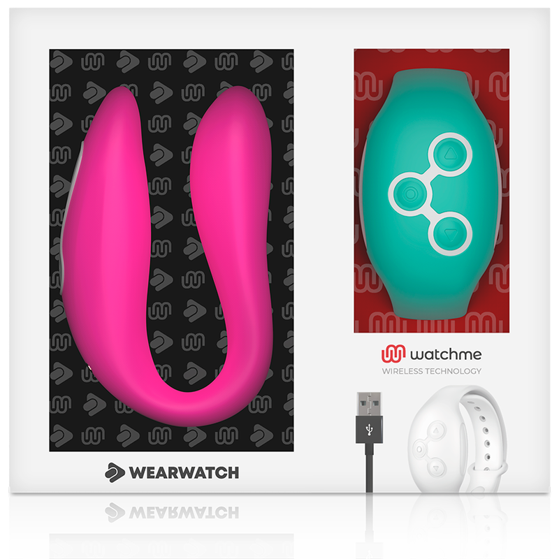 WEARWATCH - VIBRATEUR WATCHME DOUBLE TECHNOLOGIE FUCHSIA / EAU DE MER WEARWATCH