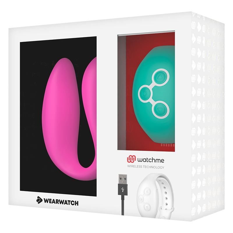 WEARWATCH - VIBRATEUR WATCHME DOUBLE TECHNOLOGIE FUCHSIA / EAU DE MER WEARWATCH
