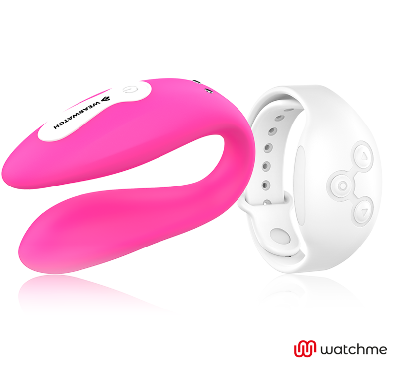 WEARWATCH - WATCHME VIBRATEUR DOUBLE TECHNOLOGIE FUCHSIA / NEIGE WEARWATCH