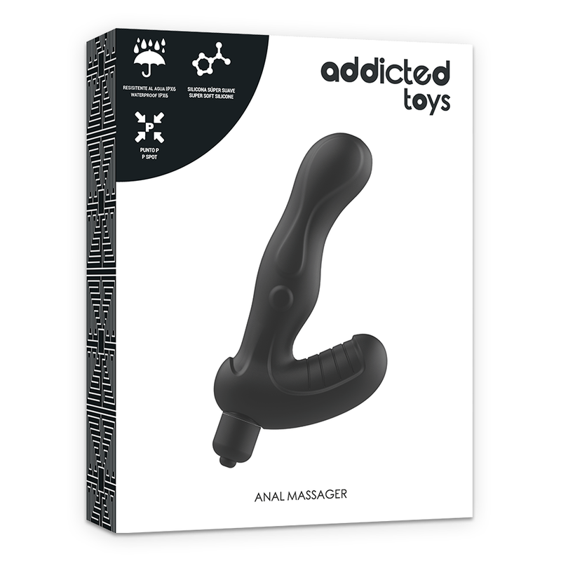 ADDICTED TOYS - STIMULATEUR ANAL DE PROSTATE EN SILICONE P-SPOT VIBE ADDICTED TOYS