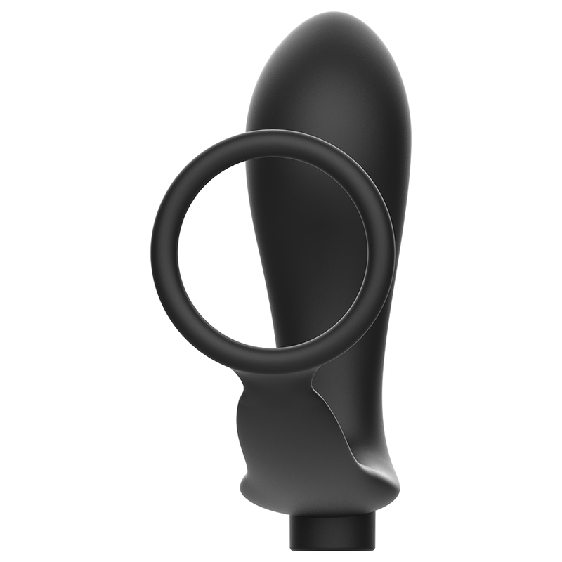 ADDICTED TOYS - ANNEAU PÉNIS AVEC TÉLÉCOMMANDE PLUG ANAL NOIR RECHARGEABLE ADDICTED TOYS